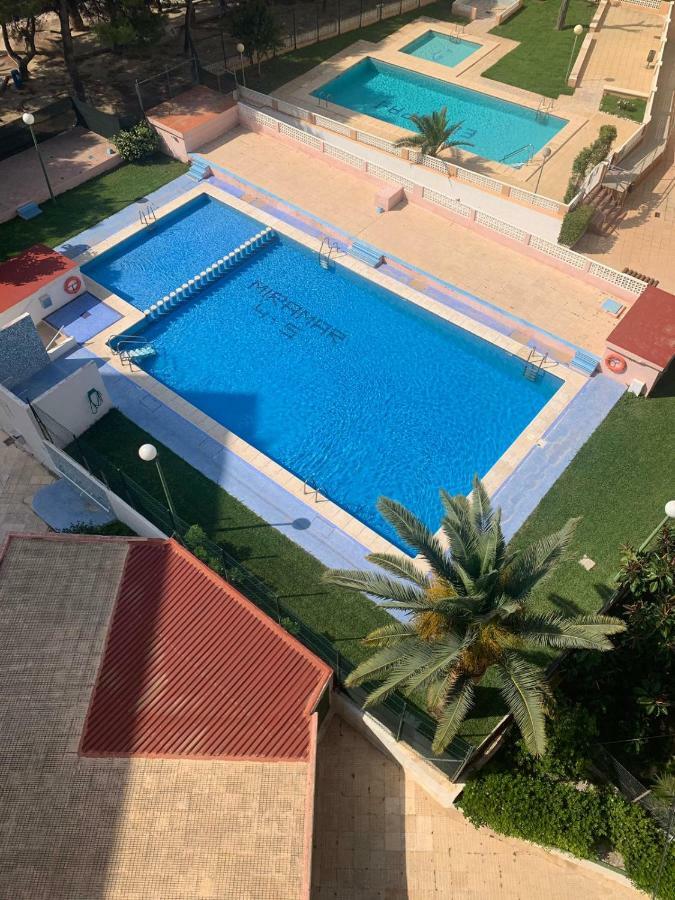 Apartamento Junto A Playa Con Piscina Мирамар Экстерьер фото