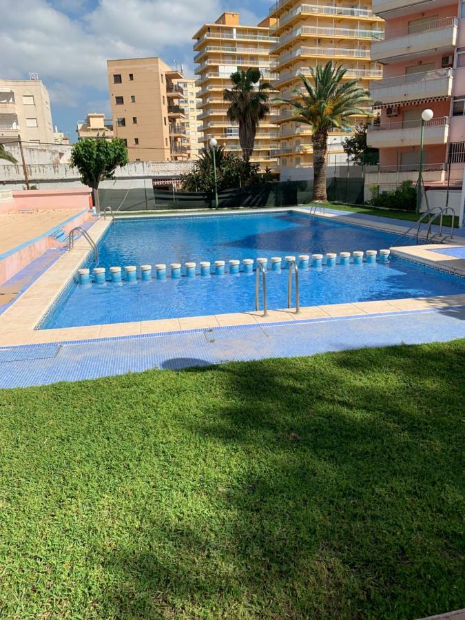 Apartamento Junto A Playa Con Piscina Мирамар Экстерьер фото